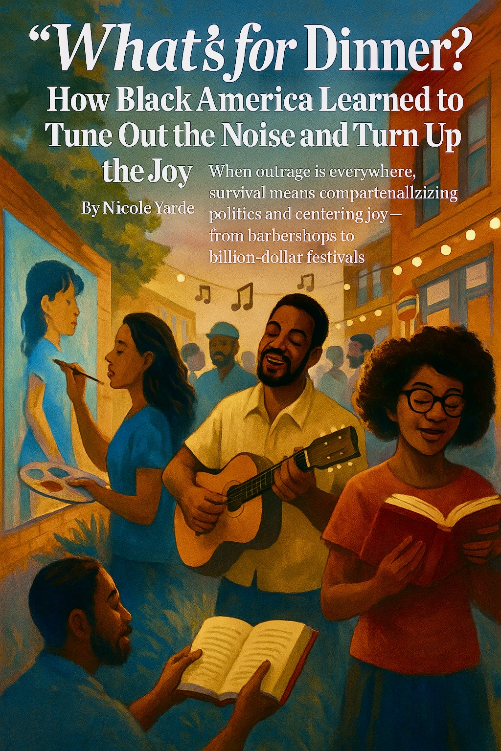 “What’s for Dinner?”: How Black America Learned to Tune Out the Noise and Turn Up the Joy